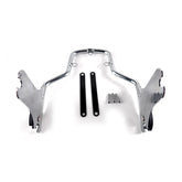 Detachable Sissy Bar Side Plates. Chrome Sissy Bars Side Plates Mcs