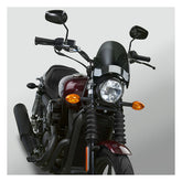National Cycle Flyscreenr Ls Dark Tint, Chrome Windshield National Cycle