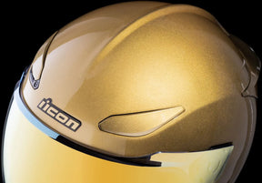 Domain Cornelius, Gold Full Face Helmet Icon