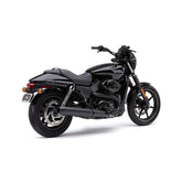 Cobra, El Diablo 4" slip-on muffler. Black EXHAUST SLIP-ONS AND MUFFLERS Cobra
