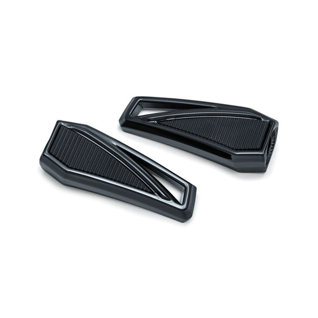 Kuryakyn, Phantom footpegs without adapters gloss black FOOTPEGS Kuryakyn