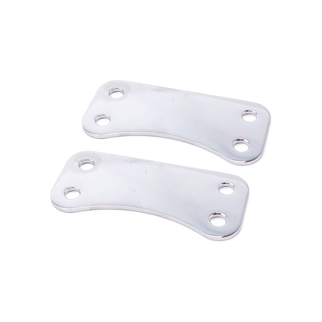 Arlen Ness, 21" front fender lift brackets. Chrome FENDER MOUNT KITS Arlen Ness