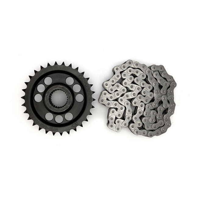 Evolution Industries, Solid Motor Sprocket & Chain Kit. 30 T Sprockets Motor Evolution Industries