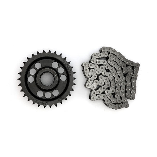 Evolution Industries, Solid Motor Sprocket & Chain Kit. 30 T Sprockets Motor Evolution Industries