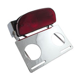 Custom Fat Bob Taillight Kit. Chrome Taillights Kits Mcs