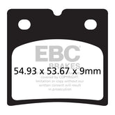EBC Organic brake pads BRAKE PADS Ebc