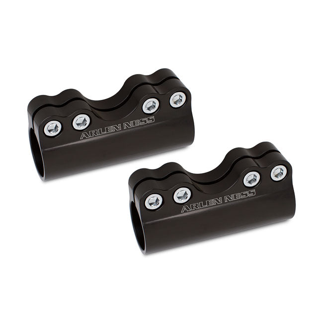 Arlen Ness Clamp Handlebar Modlr Blk Handlebar Adapters Arlen Ness