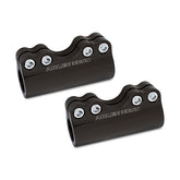 Arlen Ness Handlebar Clamp Modular Adjustable 1.25" Black Handlebar Adapters Arlen Ness
