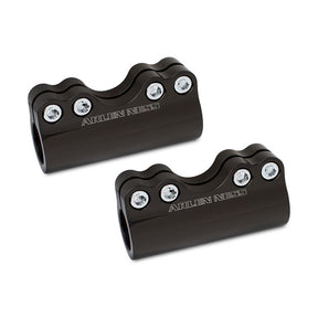 Arlen Ness Handlebar Clamp Modular Adjustable 1.25" Black Handlebar Adapters Arlen Ness