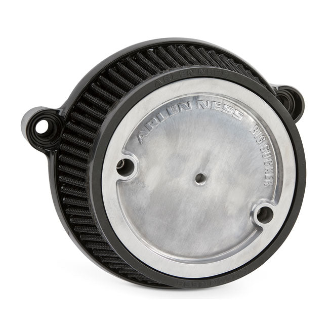 Arlen Ness Big Sucker™ Stage 1 Air Cleaner For Milwaukee-Eight®, Black - Milwaukee 8 Air Cleaner Arlen Ness