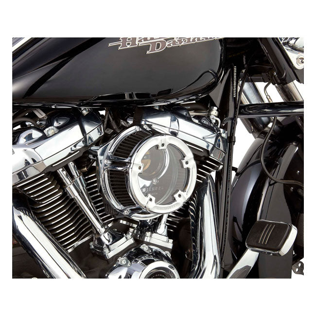 Arlen Ness Method® Air Cleaner, Chrome - 17-23 Milwaukee 8 Air Cleaner Arlen Ness