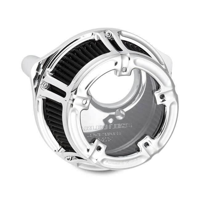 Arlen Ness Method® Air Cleaner, Chrome - 17-23 Milwaukee 8 Air Cleaner Arlen Ness