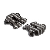 Arlen Ness, 10-Gauge rocker cover set. Black ROCKER COVERS Arlen Ness