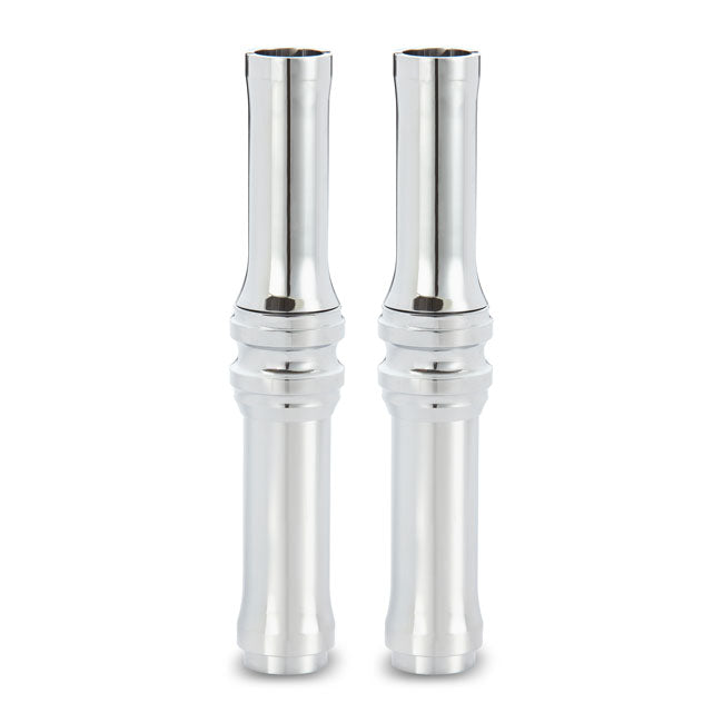 Arlen Ness, M8 10-Gauge pushrod cover set. Chrome PUSHROD COVERS Arlen Ness