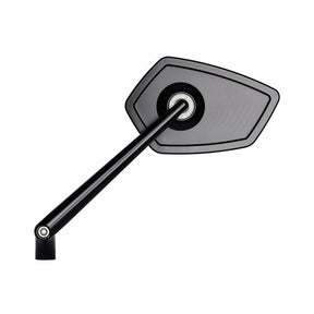 Left View Race Mirrors, Black Mirrors Motogadget