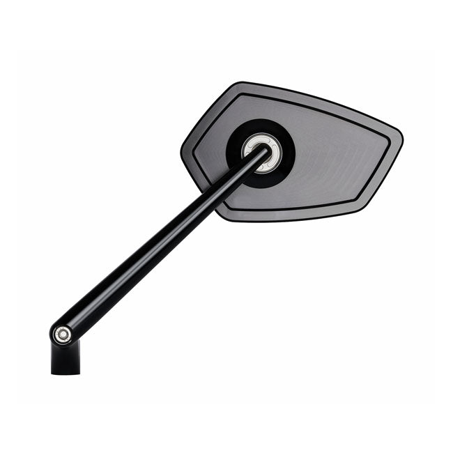 Left View Race Mirrors, Black Mirrors Motogadget