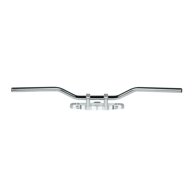 TRW, 22mm (7/8") Touring Classic handlebar. Low. Chrome HANDLEBARS Trw