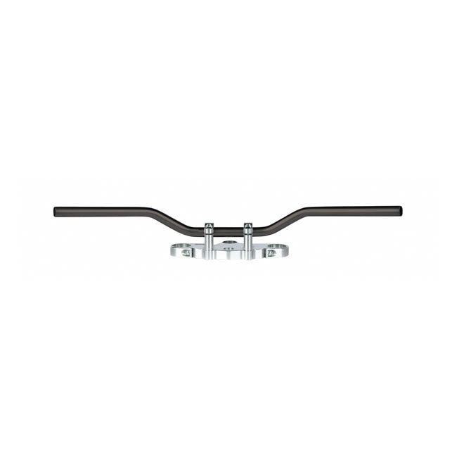 TRW, 22mm (7/8") Superbike handlebar. Comfort. Black HANDLEBARS Trw