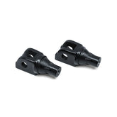 Kuryakyn, Tapered front footpeg adapter. Gloss black FLOORBOARDS MOUNTING PARTS Kuryakyn