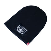 Lucky 13 Skull stars patch beanie black BEANIES Lucky 13