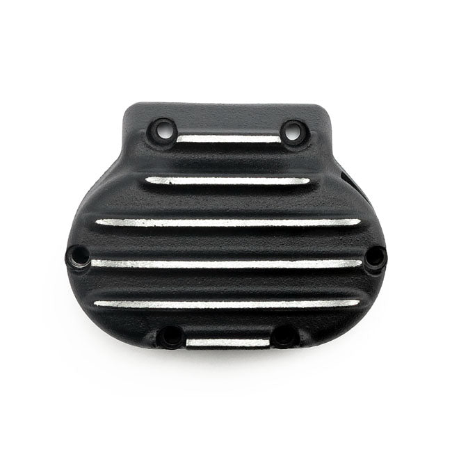Emd Transmission End Cover, Cable Clutch. Black Cut Transmission Cover Emd