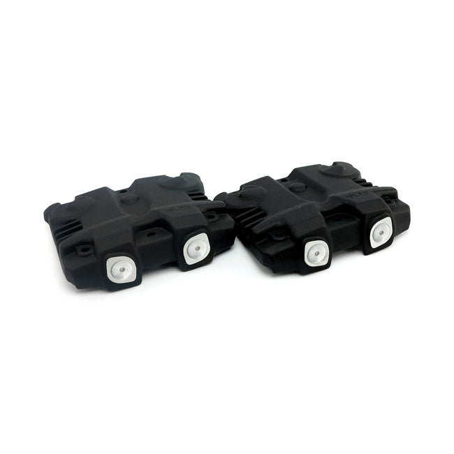 Emd, ''Sherman Style'' Rocker Cover Set. Black Rocker Covers Emd