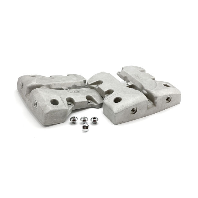 Emd, Wtf ''Shovel Style'' Rocker Cover Set. Raw Rocker Covers Emd