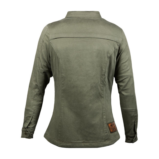 John Doe Motoshirt female XTM© olive SHIRTS John Doe
