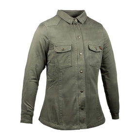 John Doe Motoshirt female XTM© olive SHIRTS John Doe