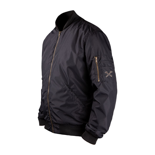 *5 WORKING DAYS EXTRA TRANSIT TIME* John Doe Flight jacket black JACKETS MALE John Doe