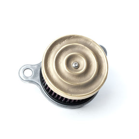 Wannabe Choppers, Wanna Sucker ''Wave'' Air Cleaner. Brass Air Cleaner Wannabe Choppers