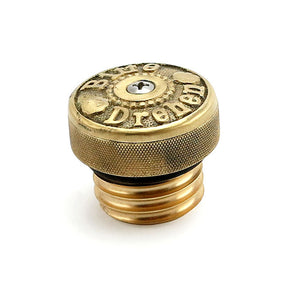 Wannabe Choppers "Bitte Drehen" Gascap Brass Gas Cap Wannabe Choppers