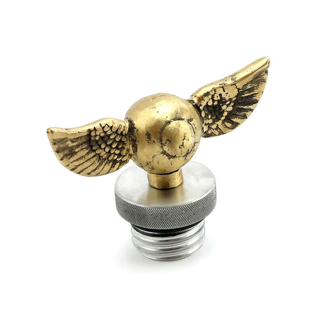 Wannabe Choppers Flying Eyeball Gascap Brass Gas Cap Wannabe Choppers