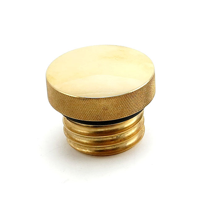 Wannabe Choppers Smooth Gascap Brass Gas Cap Wannabe Choppers