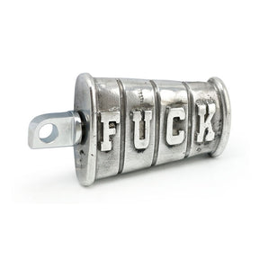 Wannabe Choppers, Kicker Pedal ''Fuck''. Cast Aluminum Kickstart Pedals Wannabe Choppers
