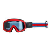 Biltwell Overland 2.0 Racer goggle R/W/B EYEWEAR Biltwell