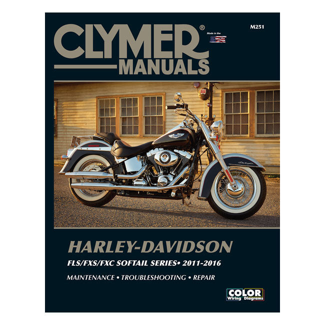 Clymer service manual 11-16 Softail SERVICE MANUALS Clymer