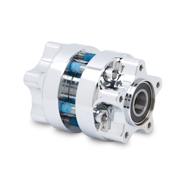 Arlen Ness Cartridge Hub Kit for Front Wheels, Chrome - 08+ Touring / Dual Disc Wheel Hubs Arlen Ness