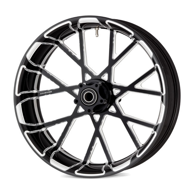Arlen Ness, rim Procross 6.25 x 17. Rear. Black RIMS ALUMINUM Arlen Ness