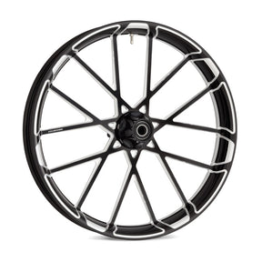 Arlen Ness, rim Procross 6.25 x 17. Rear. Black RIMS ALUMINUM Arlen Ness