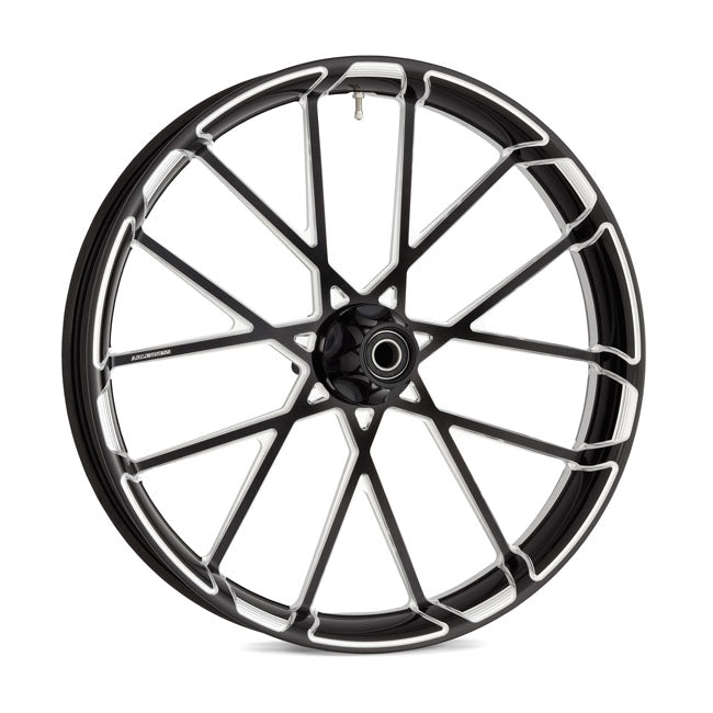 Arlen Ness, rim Procross 6.25 x 17. Rear. Black RIMS ALUMINUM Arlen Ness