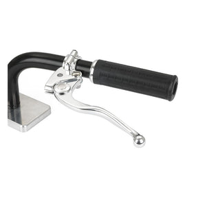Kustom Tech Grimeca Clutch Lever Assembly 1" Handlebar, Polished Levers Clutch Assy Kustom Tech