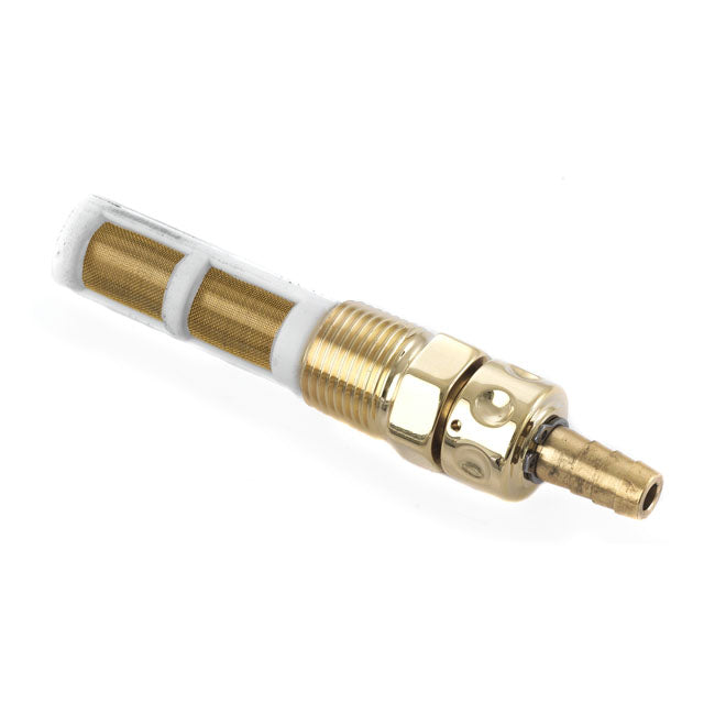 Kustom Tech Brass Petcock, Polished Petcocks Kustom Tech