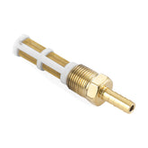 Kustom Tech Brass 3/8" Npt Custom Fuel Line Fitting, Polished Fuel Line Kustom Tech