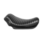 Le Pera, Streaker solo seat. Black, pleated SOLO SEATS Le Pera