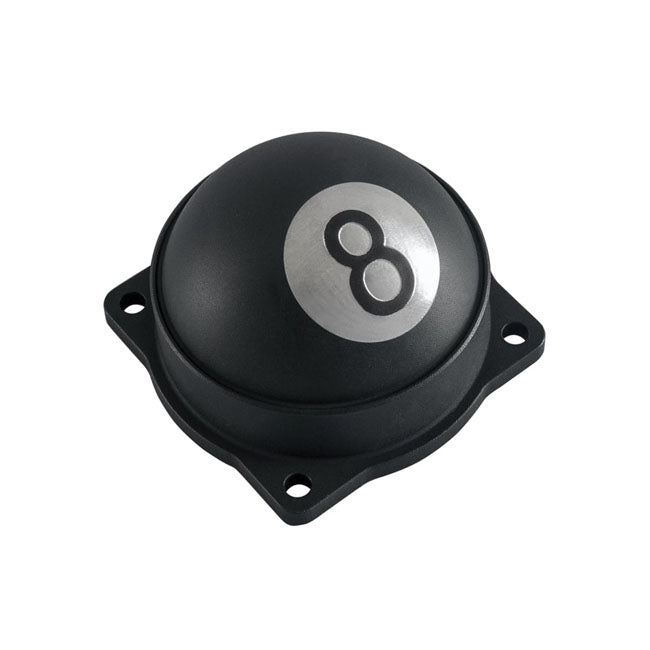 Motone, Cv Carburetor Top Cover. 8 Ball. Black Carbs Cv Repl Parts Motone