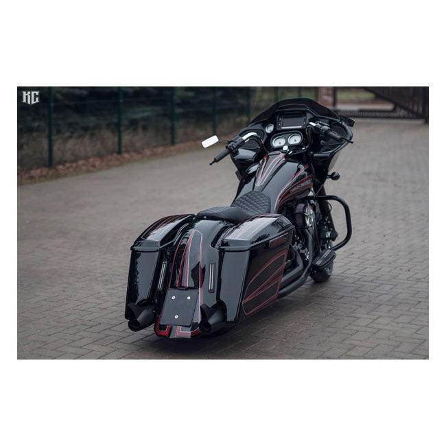 Killer Custom 4" Down Stretch Extended Saddlebags Saddlebags Killer Custom