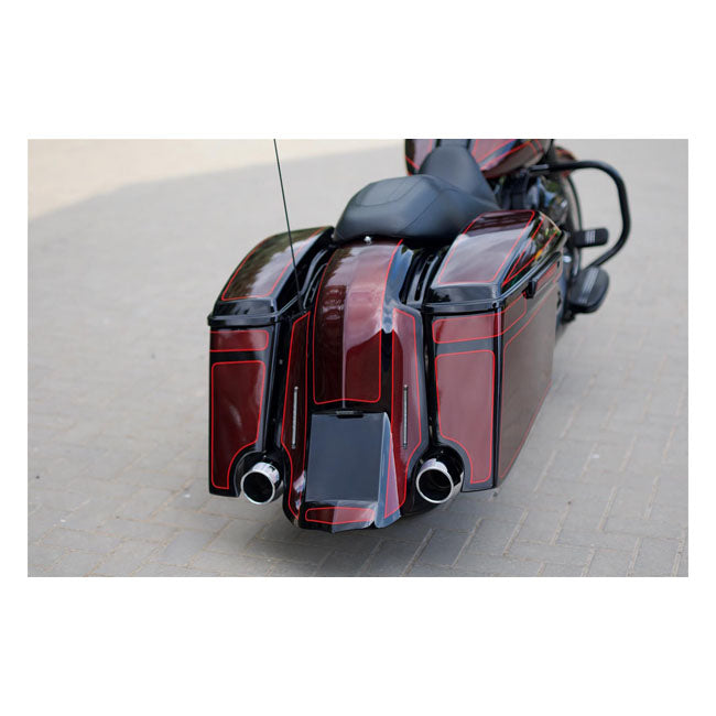 Killer Custom 3" Down Stretch Extended Saddlebags Saddlebags Killer Custom