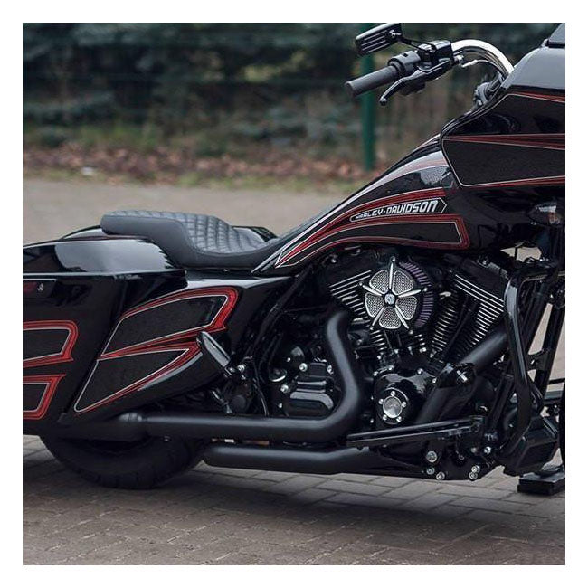 Killer Custom, Stretched Gas Tank & Side Cover Kit. ''Smooth'' Frames Covers Killer Custom