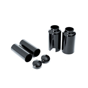 Killer Custom, ''Aggressor'' Series Full Fork Cover Set. Black Fork Cover Kits Killer Custom